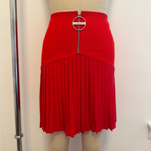 Givenchy Dresses & Skirts - Givenchy Pleated Skirt with Zipper Detail
